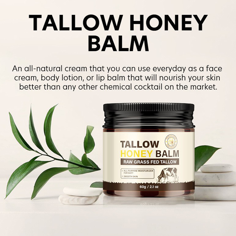 Organic Body Lotion Moisturizing Cream Private Label Whipped Tallow Honey Balm Lightening Nourishing Smooth Soft Skin Unscented