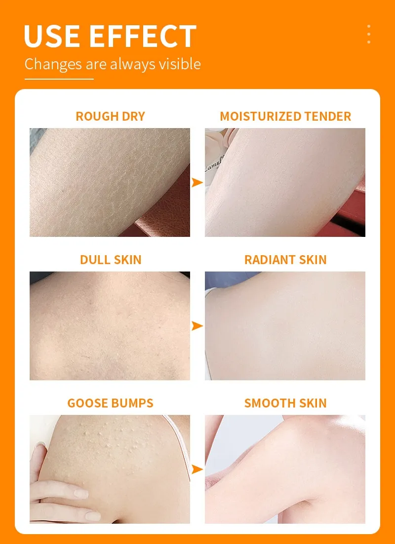 Nourishing Deep Moisturizing Organic Vitamin C Skin Whitening Body Lotion