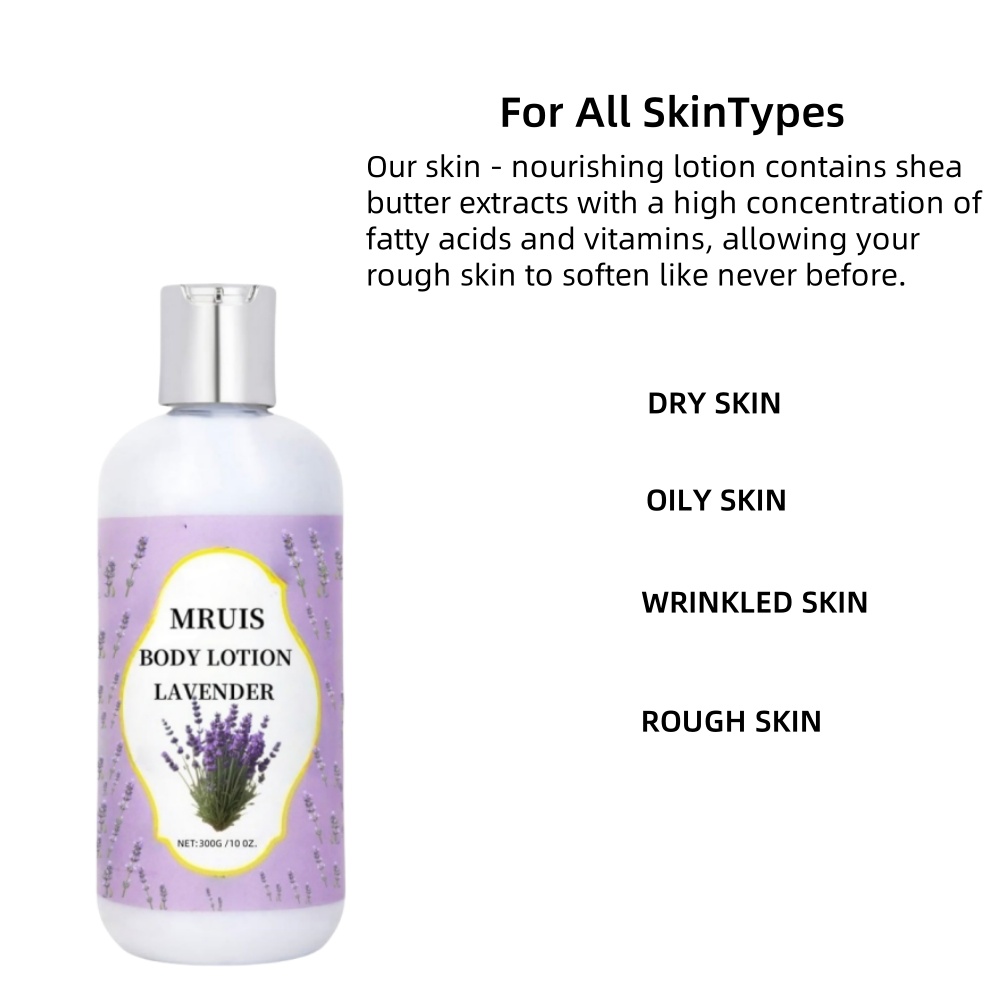 Set for Ladies Deeply Moisturizing Fragrant Body Lotion Delicate Fragrant Spray Action Enriched with Shea Butterand Vitamin E