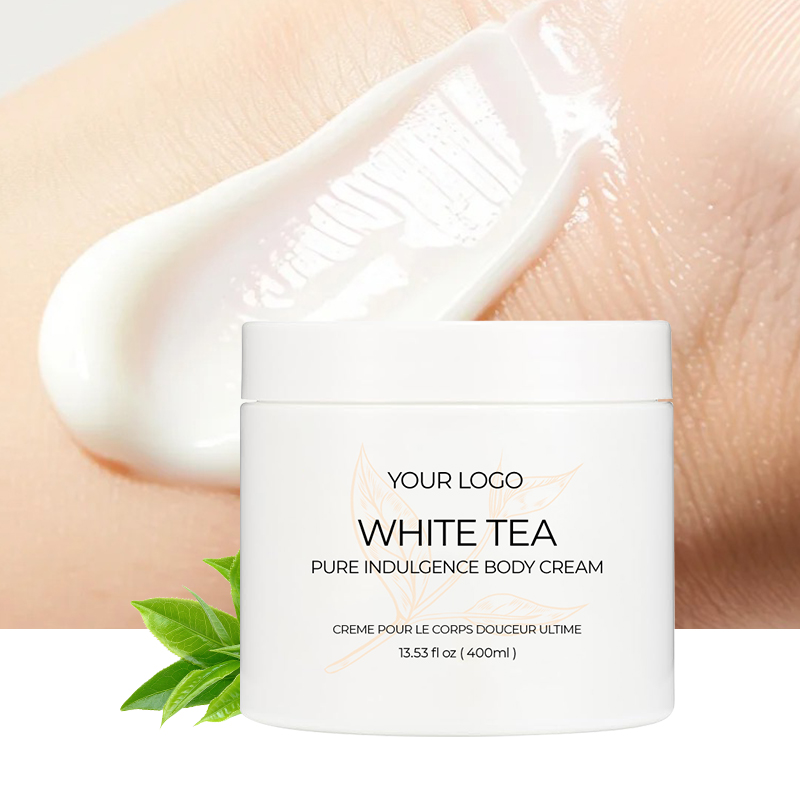 OEM ODM White Tea Body Lotion Private Label Natural Moisturizing Smoothing Whitening Lotion for Black Skin Hand Body