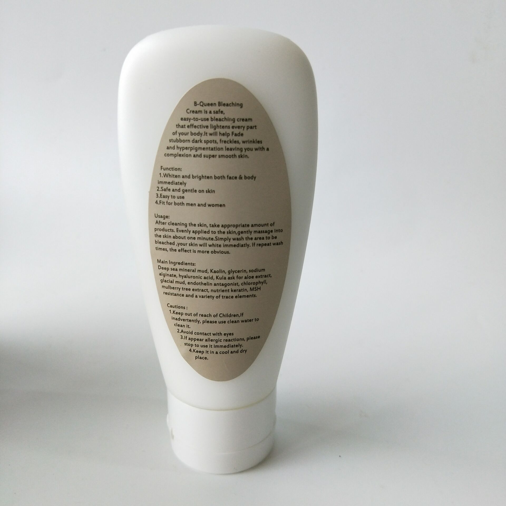 Private Label Skin Whitening Cream Body Bleaching Lotion for Men and Women