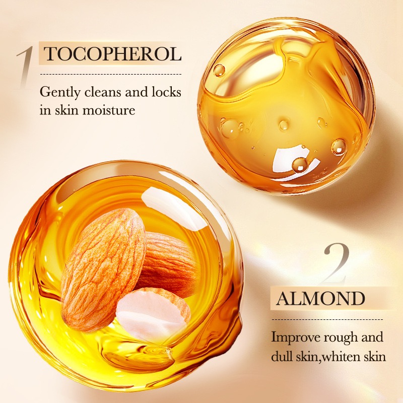 SADOER 500ml Body Lotion Cream Care Moisturizing Aroma Natural Sweet Almond Body Lotion With Fragrance Whitening Face Body Cream