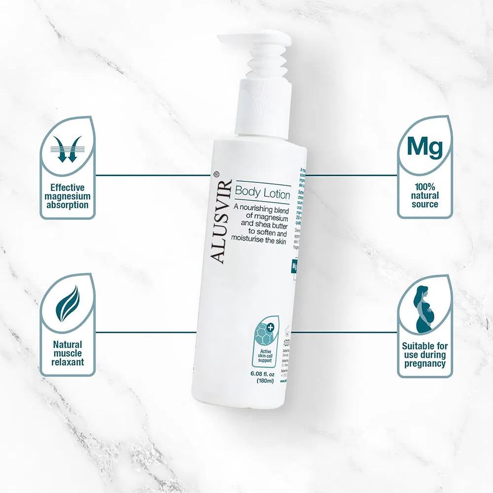 Magnesium Body Lotion Detail 1