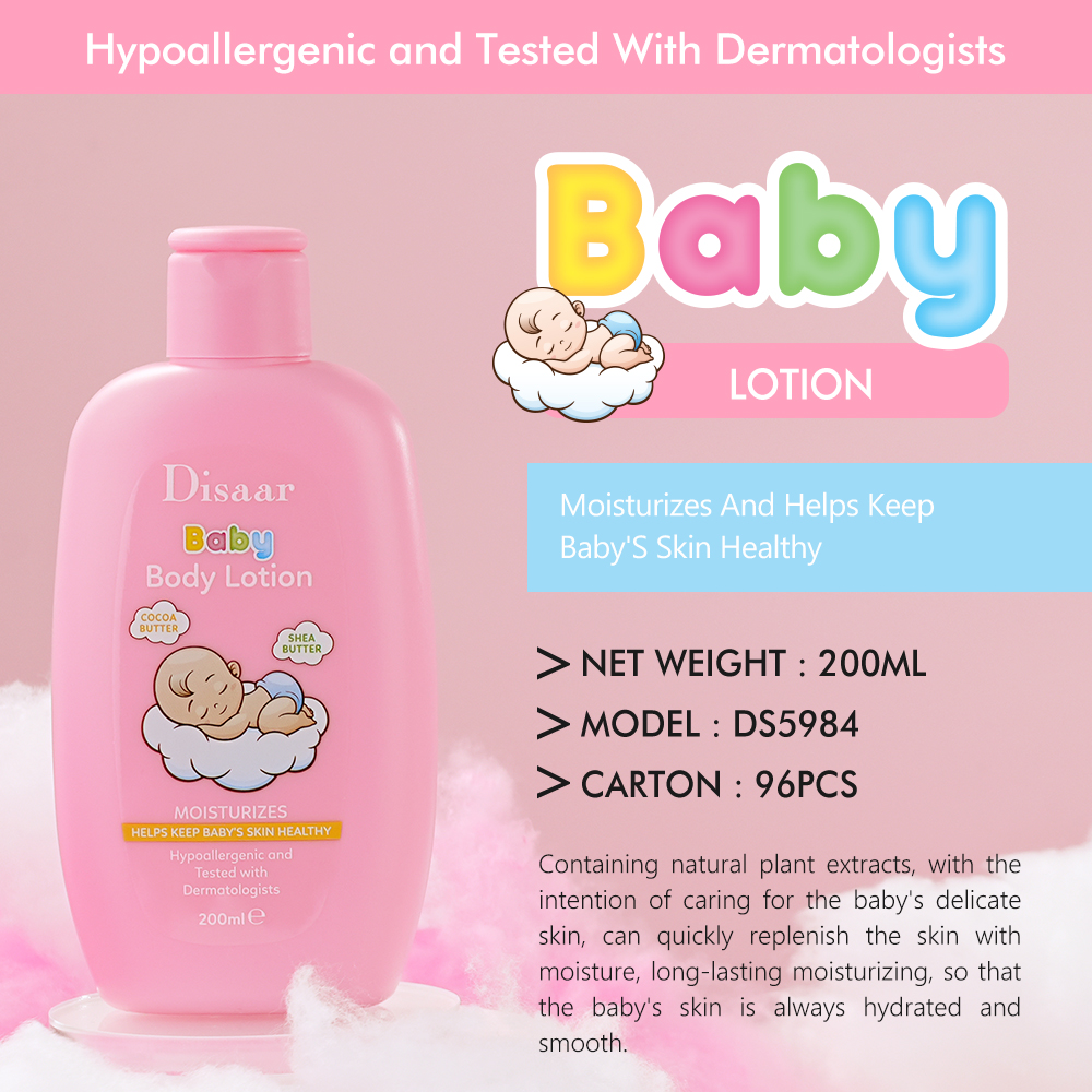 Organic Shea Butter Baby's Lotion &amp; Cream for Baby Skin Care Hydrating Moisturizing Healthy Skin Face Body Baby Lotion Cream