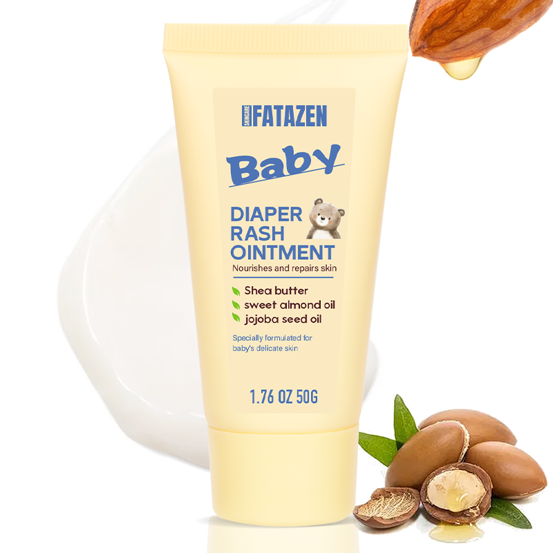 GUOCUI BIO TECH Private Label OEMODM Baby Care Cream Olive Jojoba Almond Oils Diaper Rash Prevention Nourishing Baby Body Lotion