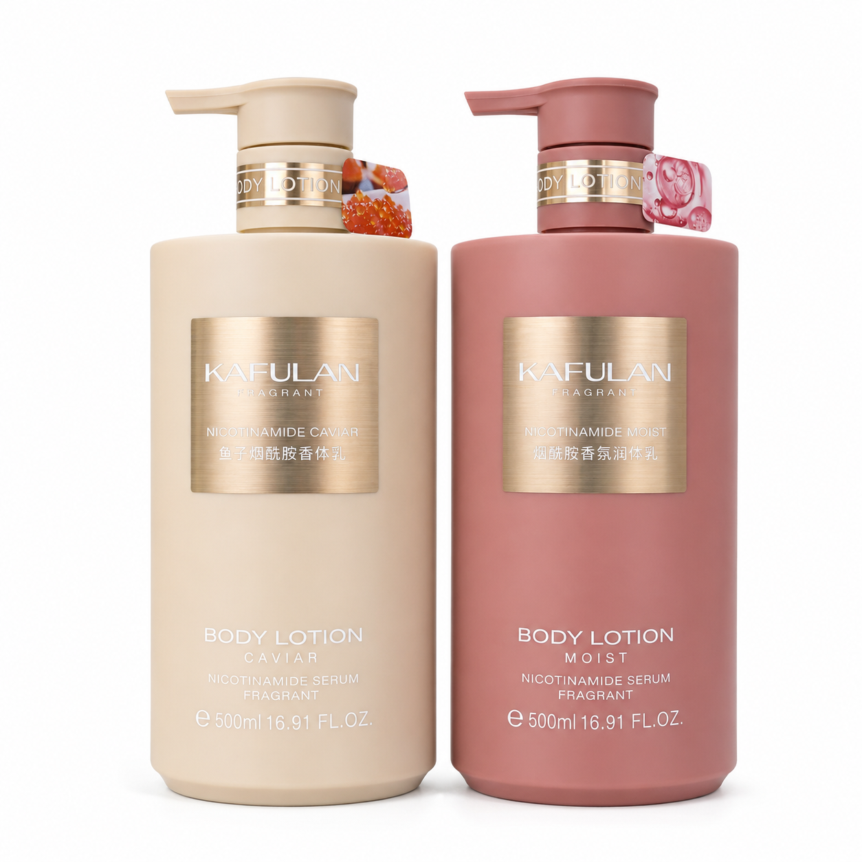 Private Label Niacinamide Fragrant Body Lotion 500ml Scented Moisturizing Body Lotion OEM ODM Custom Body Care Lotion