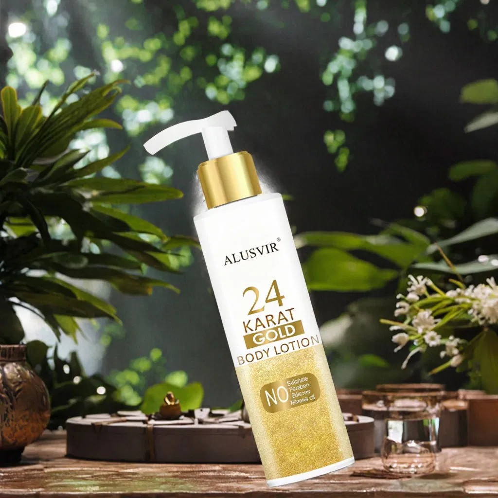 24K Gold Body Lotion Natural Anti Aging Moisturizing Whitening Care Products