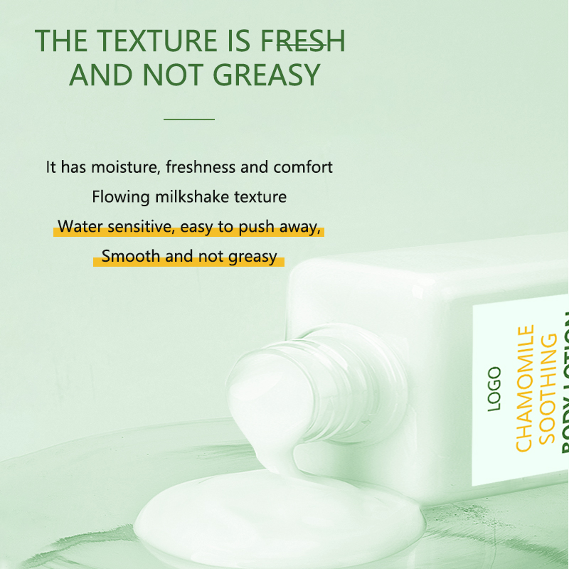 Customized Face and Body Organic Beauty Care Moisturizing Chamomile Body Lotion 500ml for Body Care