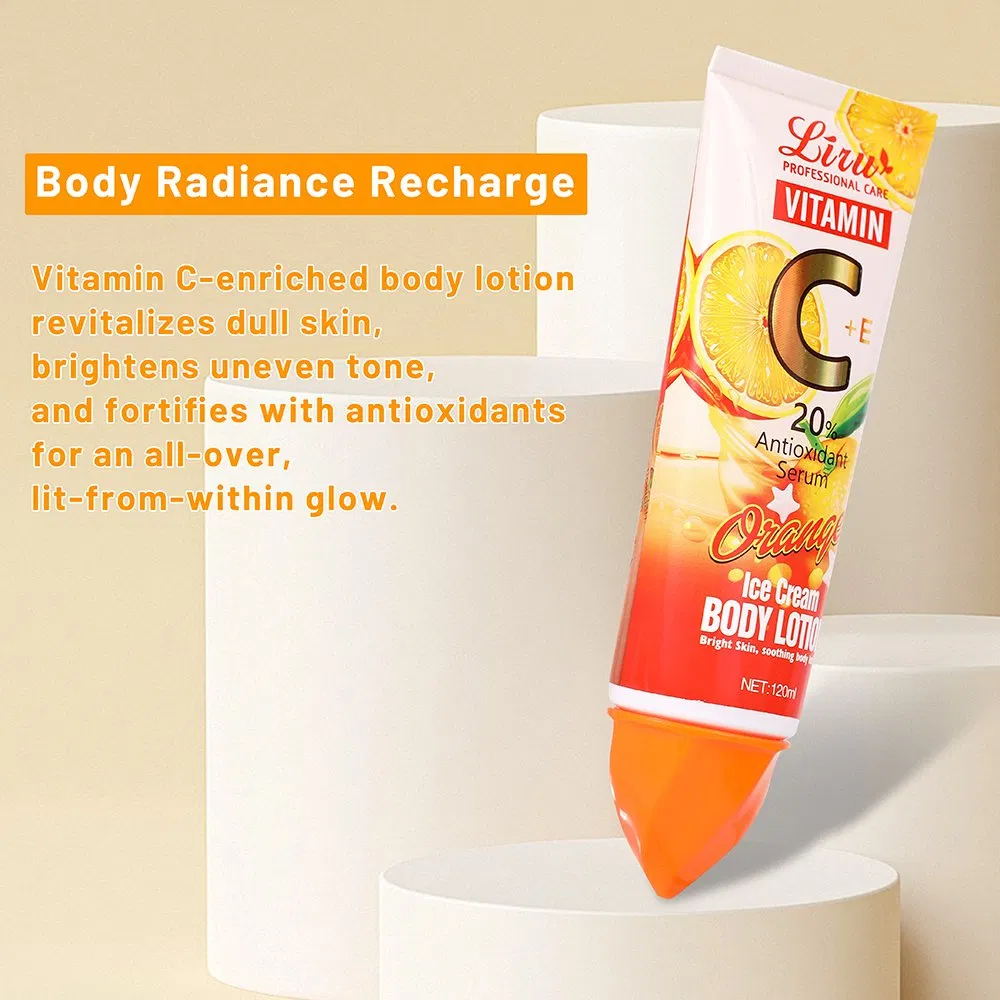 Private Label Body Skincare Fragrance Brightening Moisturizing Whitening Pure Natural Vitamin C Lotion