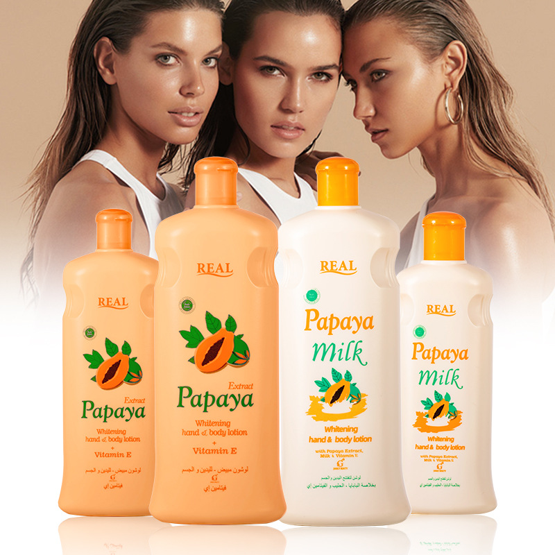 Sample Link Herbal Female Body Milk Lotion Moisturizing Fragrance for Dry Skin for Cross-Border
