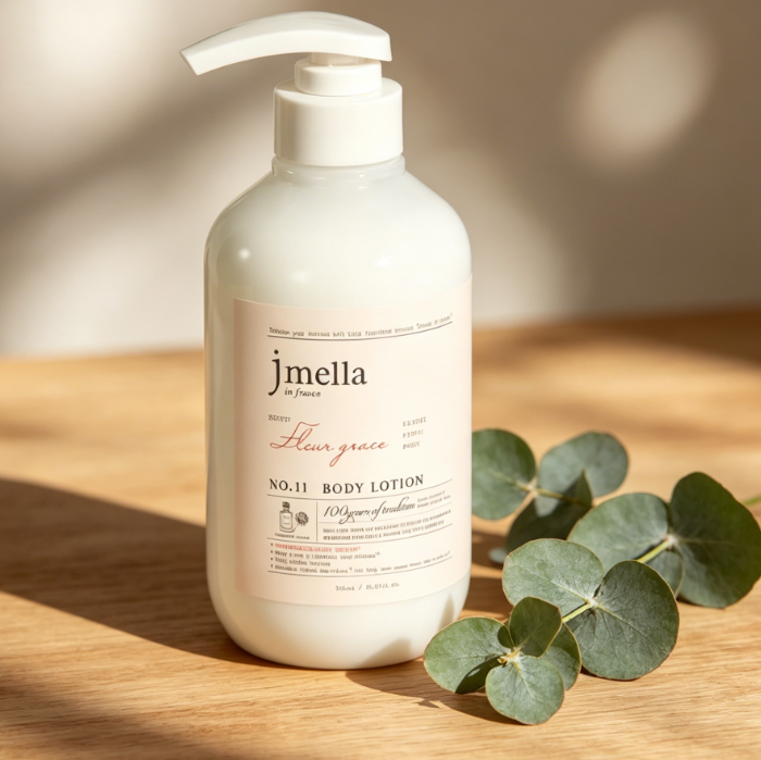 JMELLA France Fleur Grace Premium Body Lotion 500ml Luxury Skin Treatment Spa Quality Long-Lasting Fragrance Non Greasy
