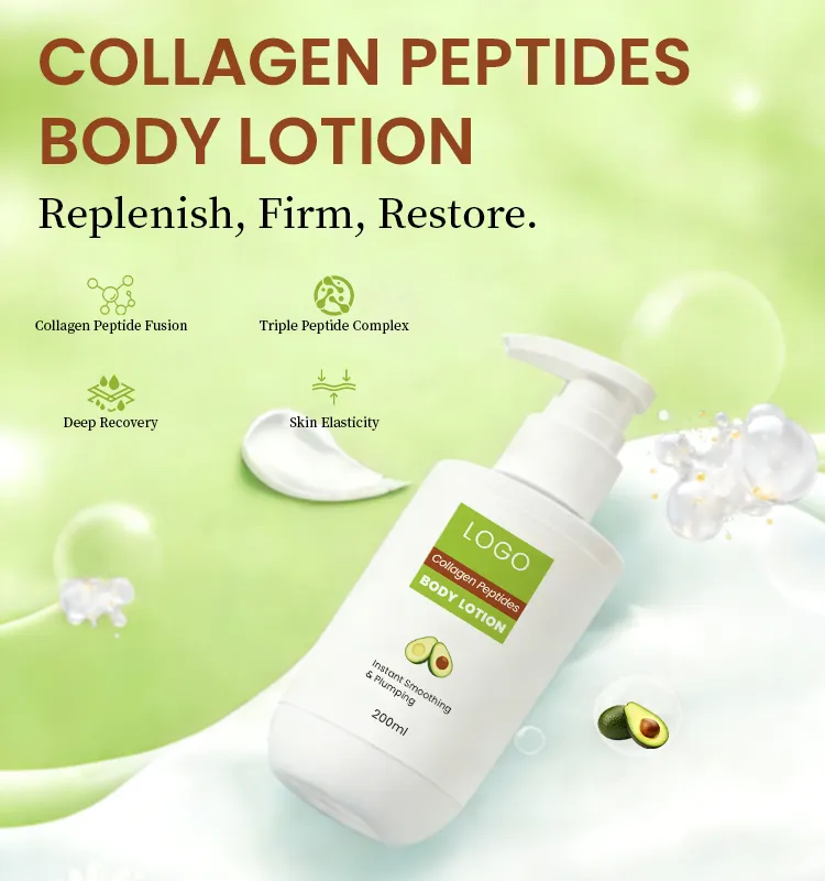 Even Tone Revitalizing Firming Skin Anti Aging Hydrating Collagen Peptides Body Lotion