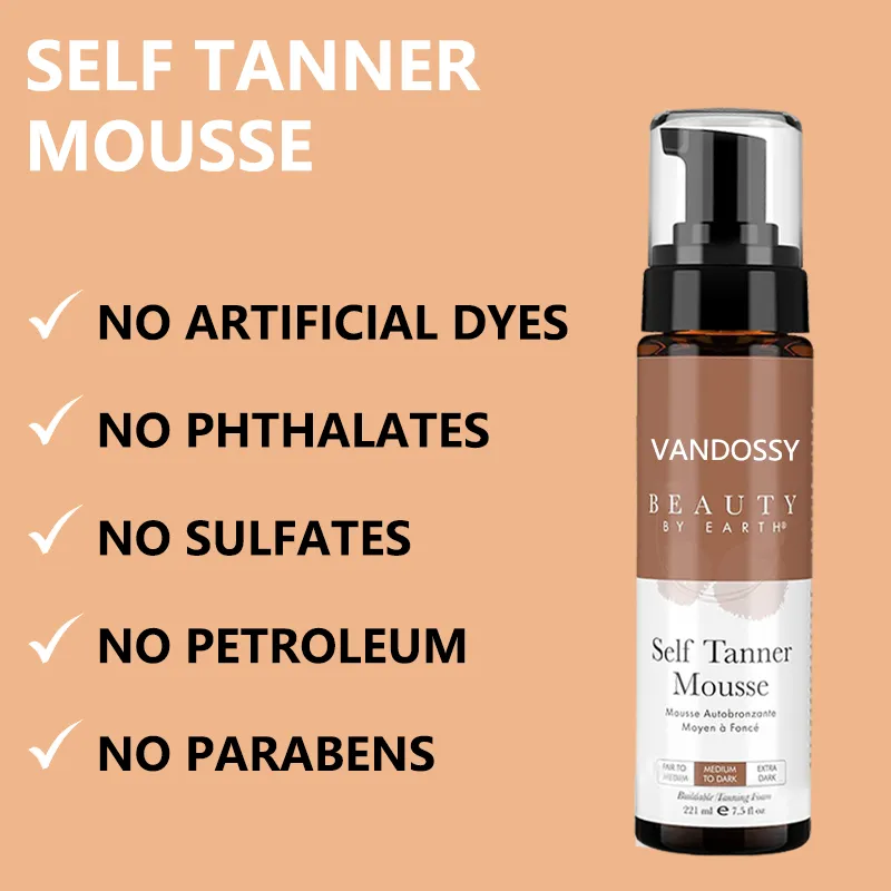 Tanning Mousse Detail 4