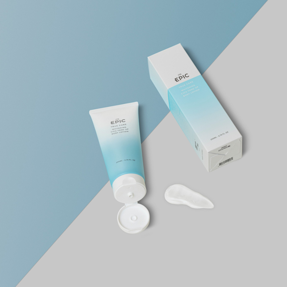 [ITSEPIC] TRUE CARE WHITENING CICA TONE-UP BODY LOTION golden blend of natural ingredients for instant results BODY LOTION