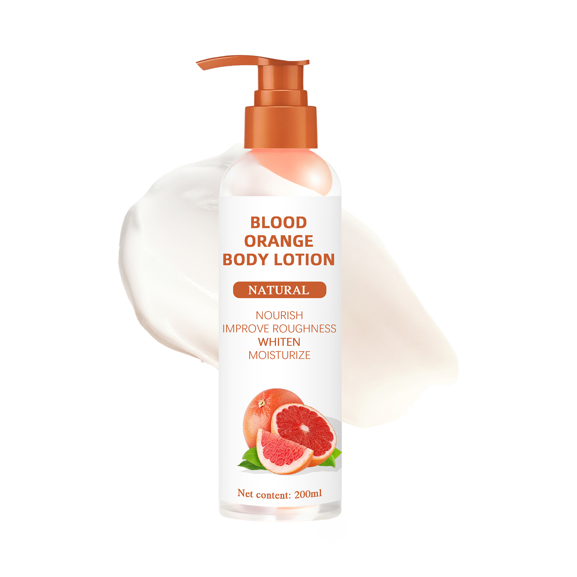 Factory Direct Blood Orange Body Lotion Vitamin C Enriched Brightening Deep Moisturizing &amp; Nourishing OEM/ODM Available