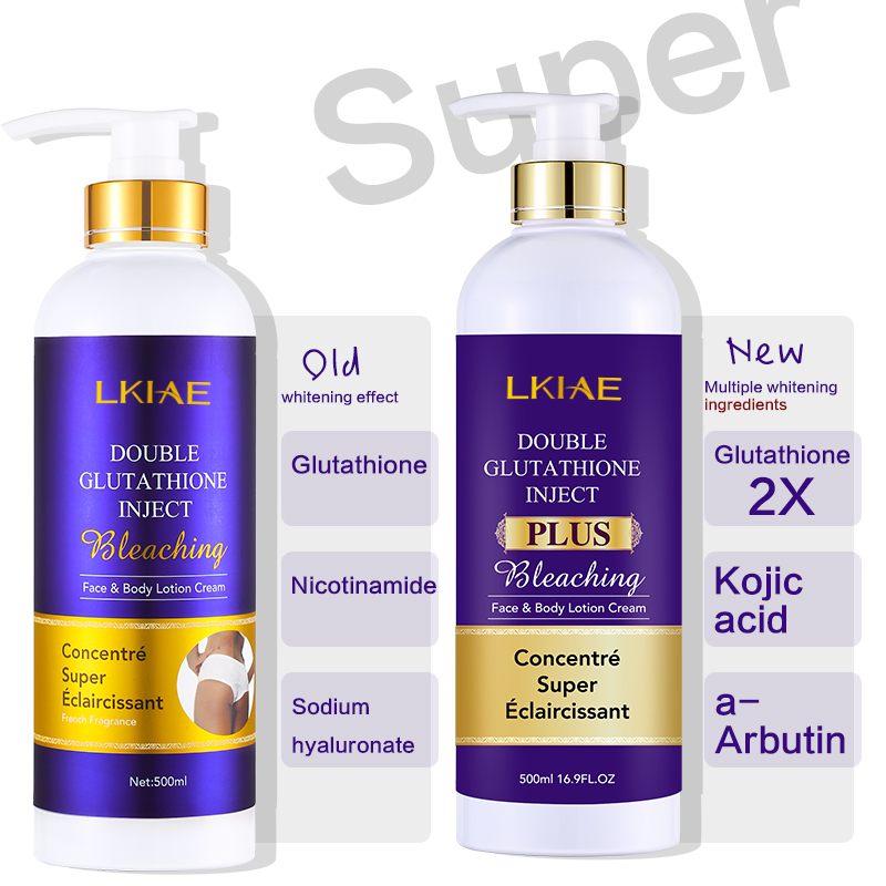 Private Label Korean Japanese Natural Moisturizing Black Skin Lightening Whitening Body Lotion SPF Vitamin C for Women