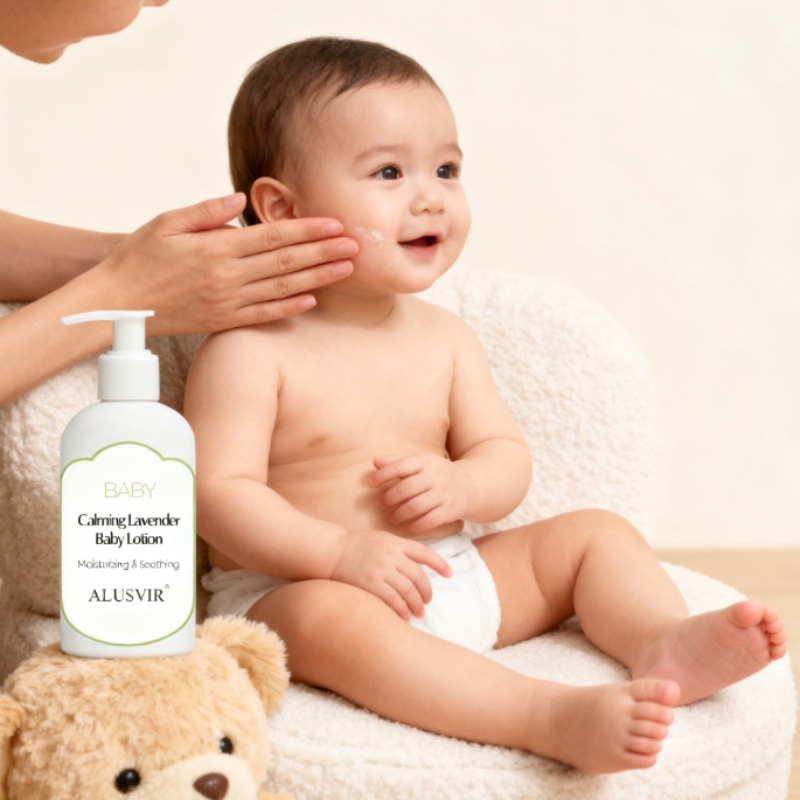 OEM Hypoallergenic Fragrance-Free Daily Moisturizing Baby Lotion for Sensitive Skin
