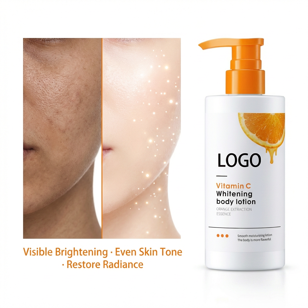 Whitening Body Lotion With Vitamin c Body Lotion Fast Absorbing Non Greasy Body Cream for Dry Skin - Private Label