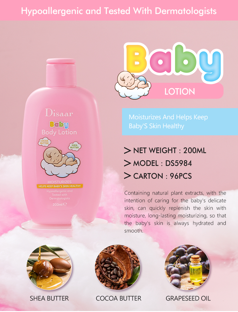 Baby Lotion Showcase 1