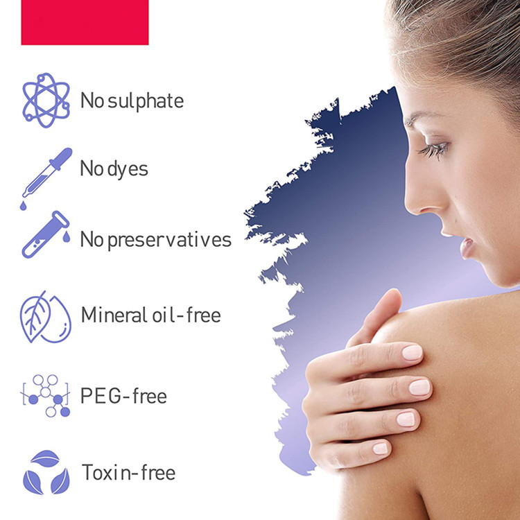 Private Label Natural Moisturizing Blueberry Vitamin E Body Lotion
