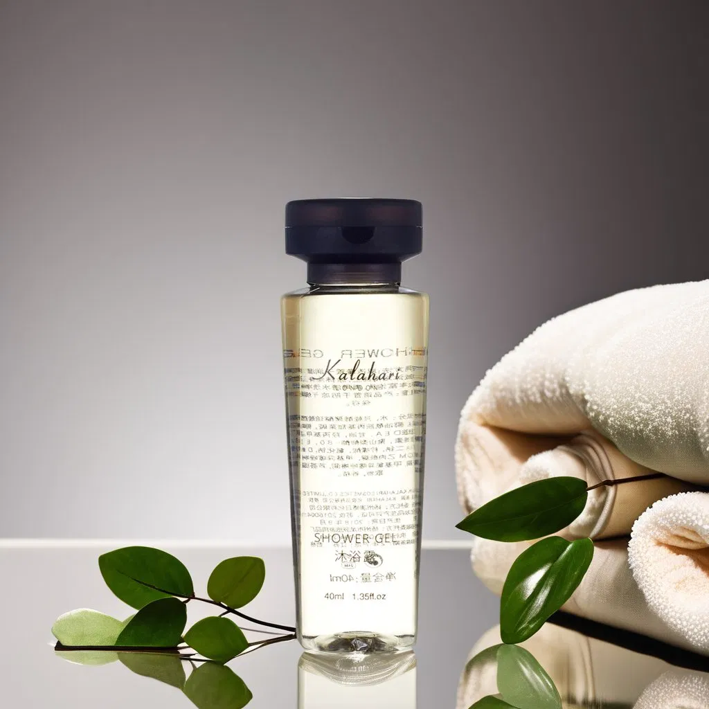Luxury Hotel Amenity 5 Star Customized Organic Skin Care Shower Gel Shampoo 50ml Whitening Body Lotion