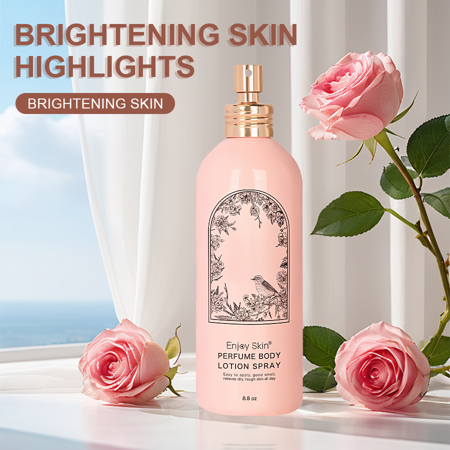 Luxury Body Care Moisturizing Hydrating Niacinamide Romantic Long Lasting Fragrance Body Lotion Spray