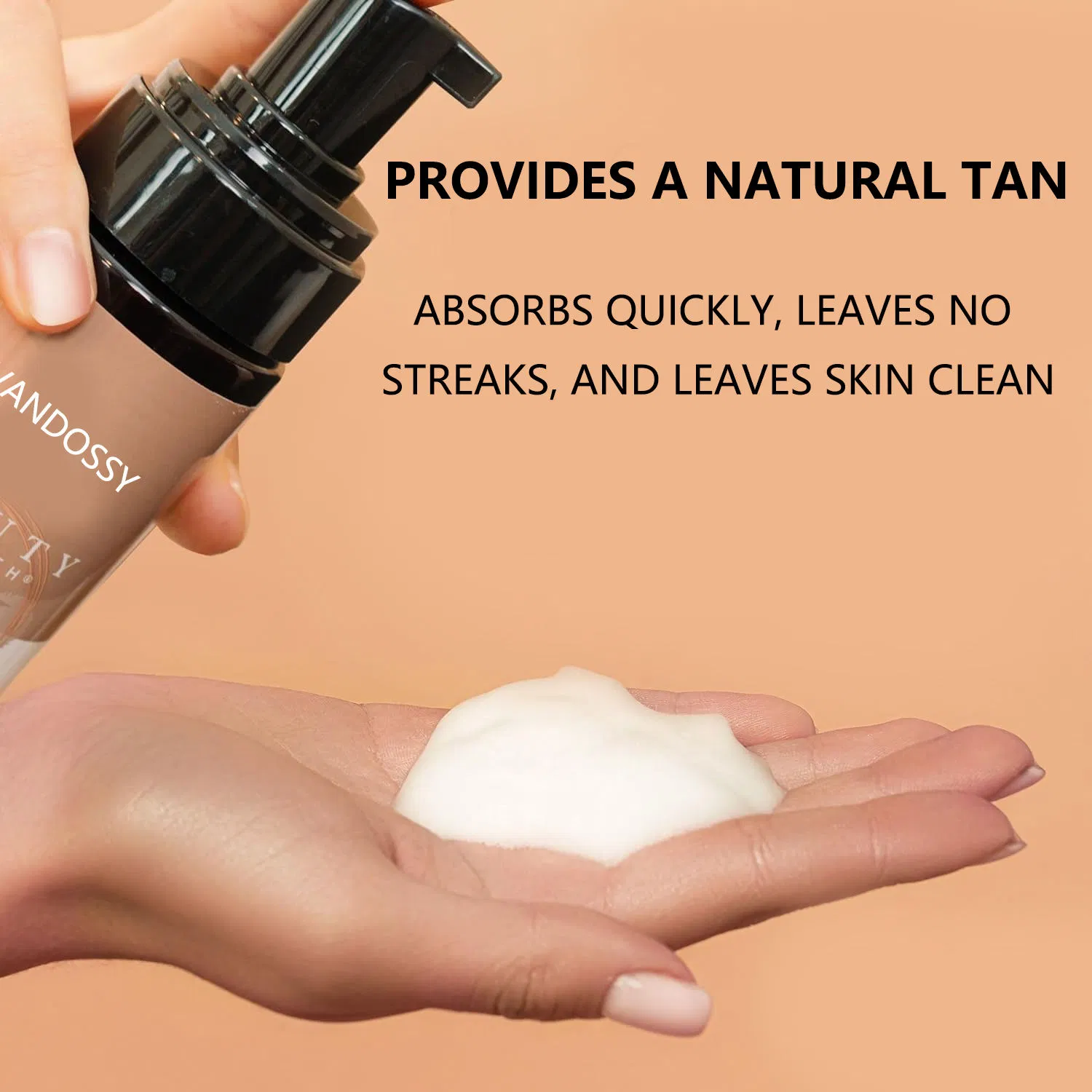 Custom Shades Self Tanning Mousse Lotion Cream