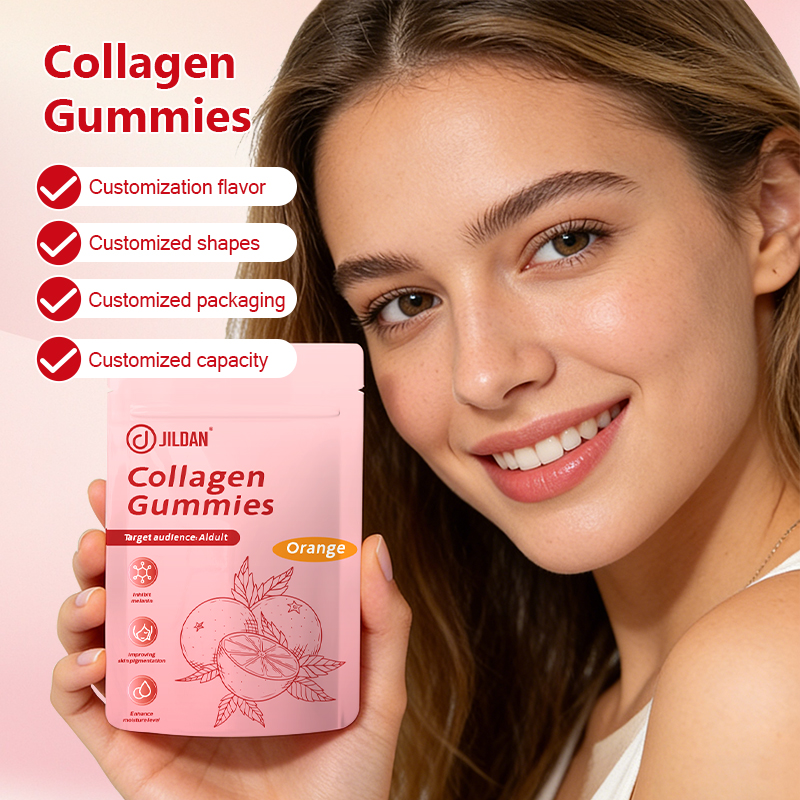 Private Label Collagen Whitening Gummmies For Beauty And Skin Care Whitening Care Gummy Candy Multivitamin And Multimineral