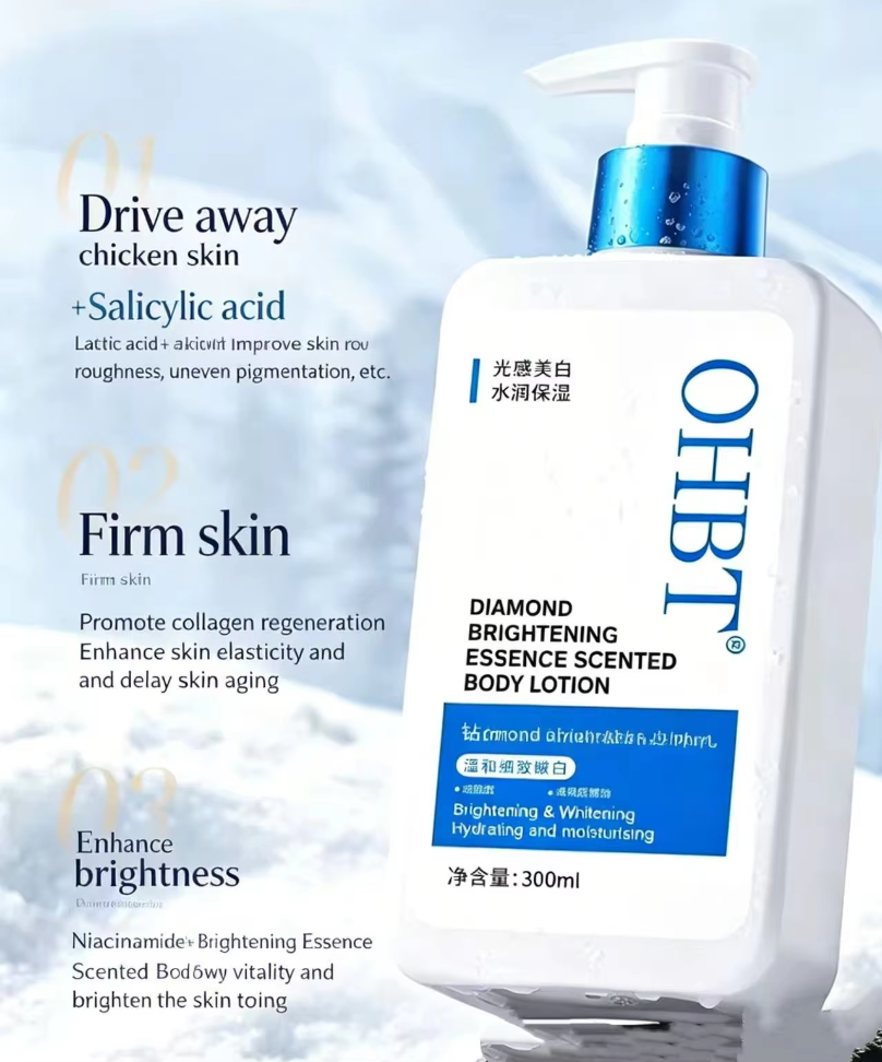 Private Label Body Lotion Natural Anti Aging Moisturizing Whitening Body Care Products Cream Lotion Manufacturer