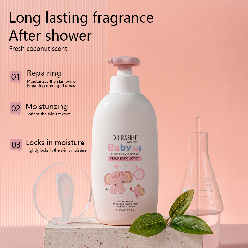 Dr Rashel 500ml New Hot Sale Baby Nourishing Lotion,Absorbs Quickly Not Stain Clothing Whitening Body Lotion