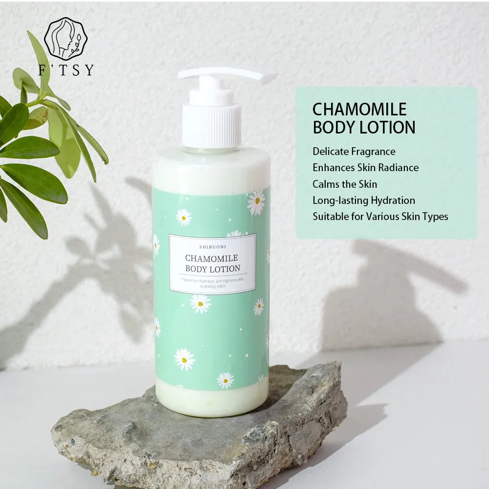 OEM Vegan Moisturizing Nourishing Hydrating Rose with Shea Butter Body Lotion