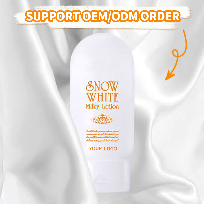 Good Quality OEM Hot Sale Beauty Snow White Milky Body Lotion Moisturize Hydrating Lightweight Skincare Night Woman Hand Cream