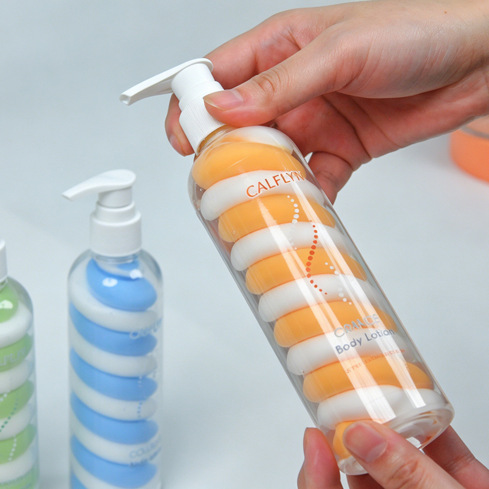 Private Label Collagen Body Lotion Moisturizing Anti-Aging Body Cream Spiral Marshmallow Ice Cream Design Daily Skin Care