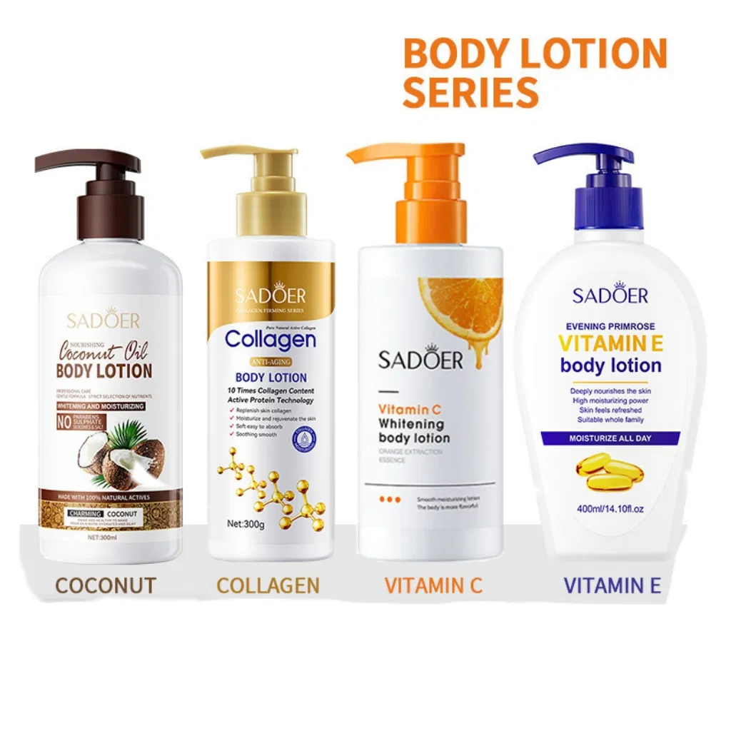 OEM Body Lotion Hydrating Moisturizing for Men and Women 200ml 500ml
