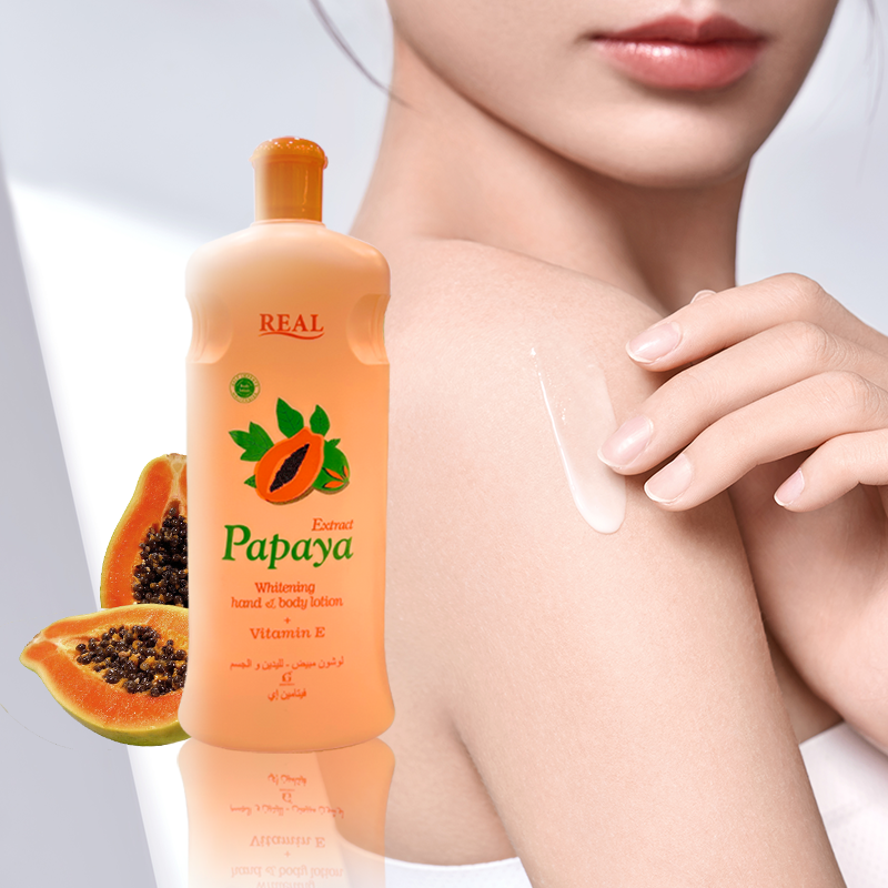 Wholesale Natural Luxury Organic Papaya Moisturizing Cream Nourishes Whitens and Softens the Skin Used for Hand and Body Lotion