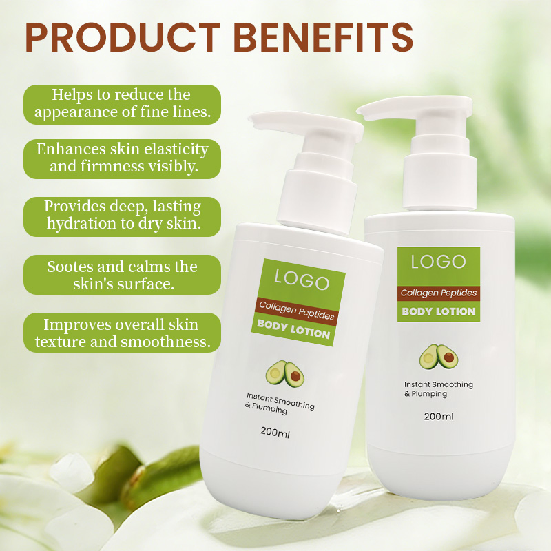 Even Tone Revitalizing Firming Skin Anti Aging Hydrating Collagen Peptides Body Lotion