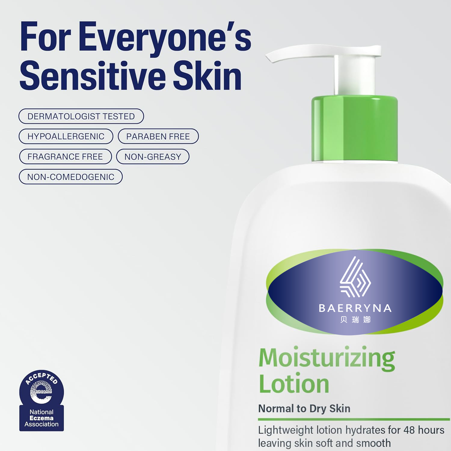 OEM Nicotinamide Vitamin C Whitening Moisturizer Body Lotion for Women Chemical Formula Best Skin Brightening for All Skin Types