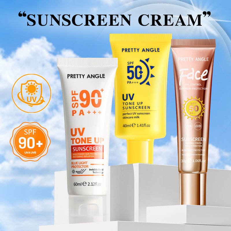Waterproof High Sunscreen Whitening Moisturizing Lightening Non-Irritating Freshening Body Cream Concealer Wholesale