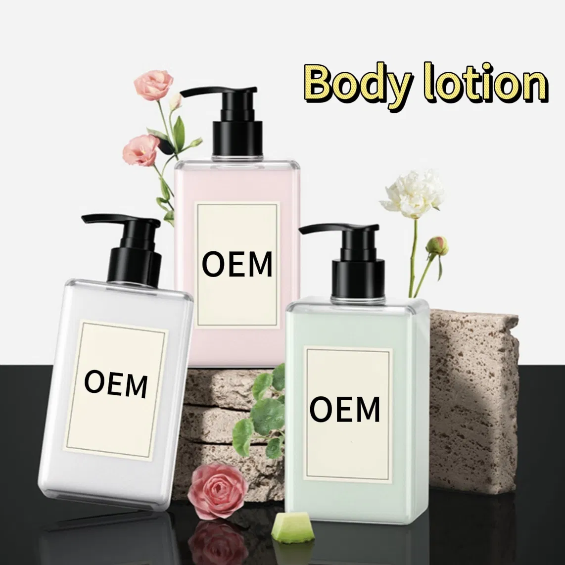 OEM Body Lotion Hydrating Moisturizing for Men and Women 200ml 500ml