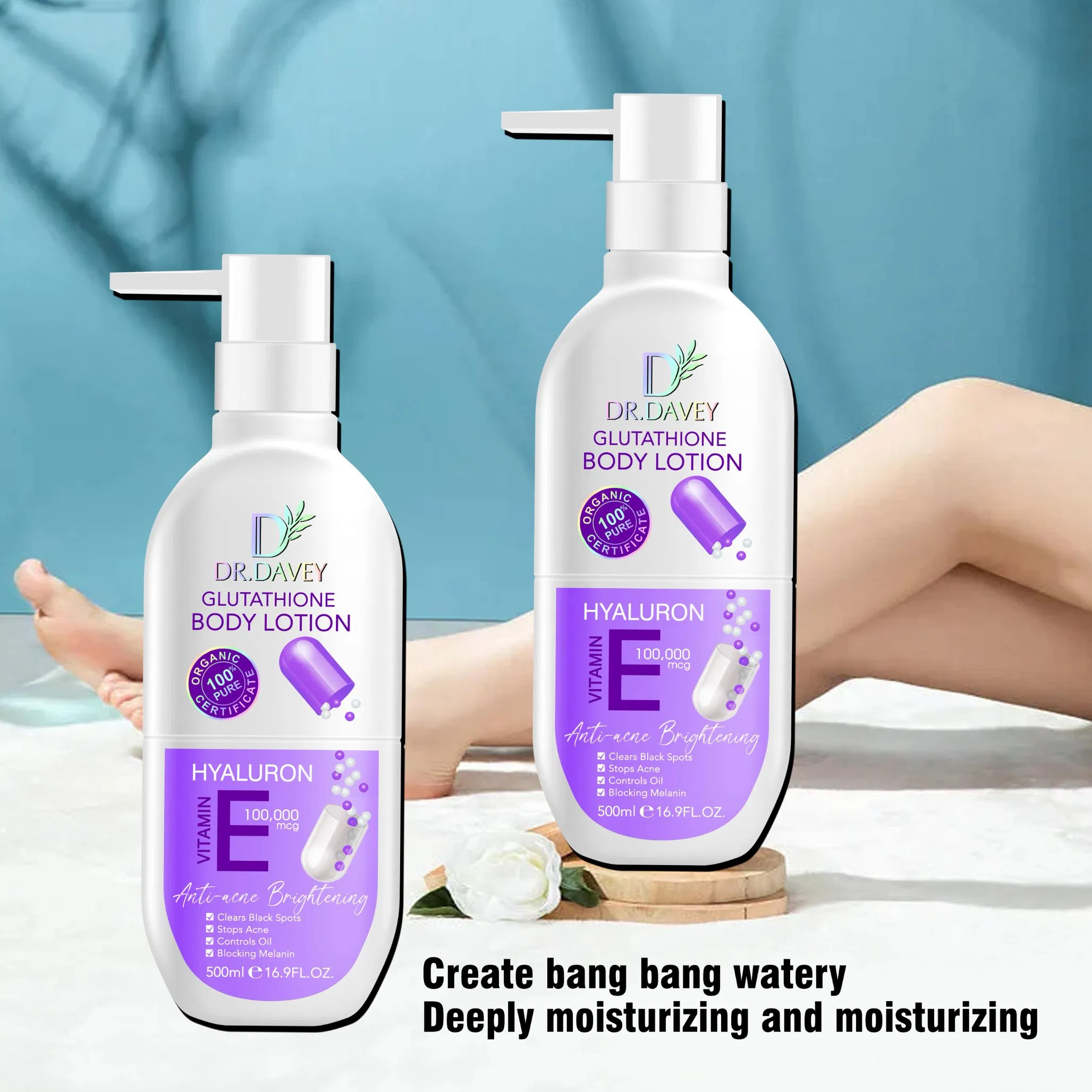 Dr. Davey Vc Extra Whitening B3 Whitening Shining Ve Anti-Acne Brightening Body Lotion 500ml