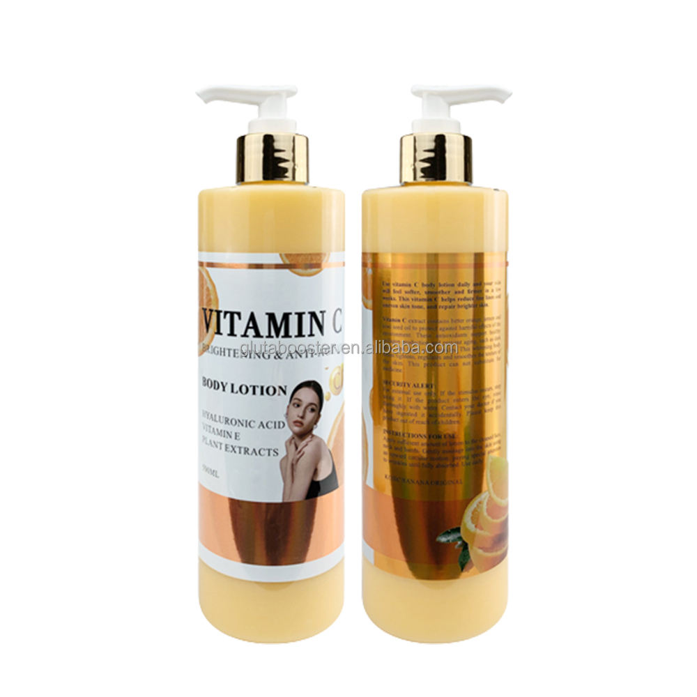 Vitamin C Lotion Result