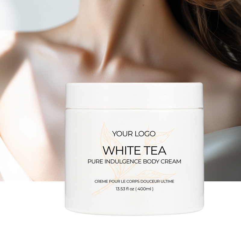 OEM ODM White Tea Body Lotion Private Label Natural Moisturizing Smoothing Whitening Lotion for Black Skin Hand Body
