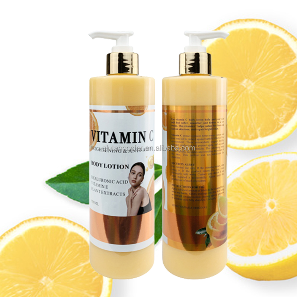 Vitamin C Lotion Application