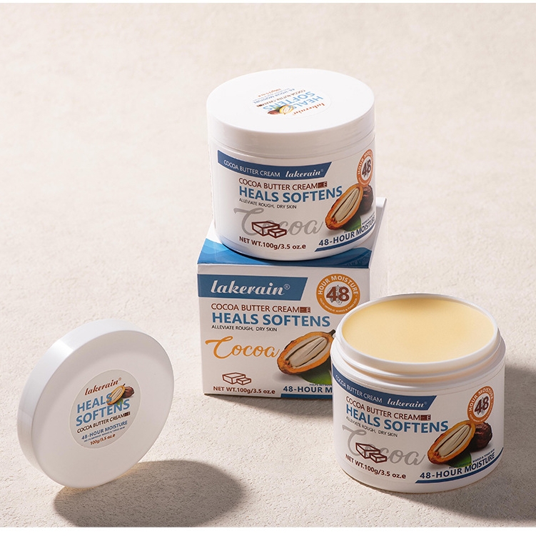 Wholesale Natural Organic Shea Whipped Cocoa Butter Oil Nourish Cream Moisturizing Soothing Brightening Repair Body Lotion Cream
