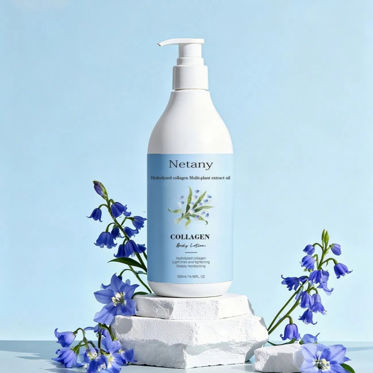 Glycolic Acid Hyaluronic Acid Ceramide Anti-Aging Barrier Repair Argan Oil Body Care Lotion Product