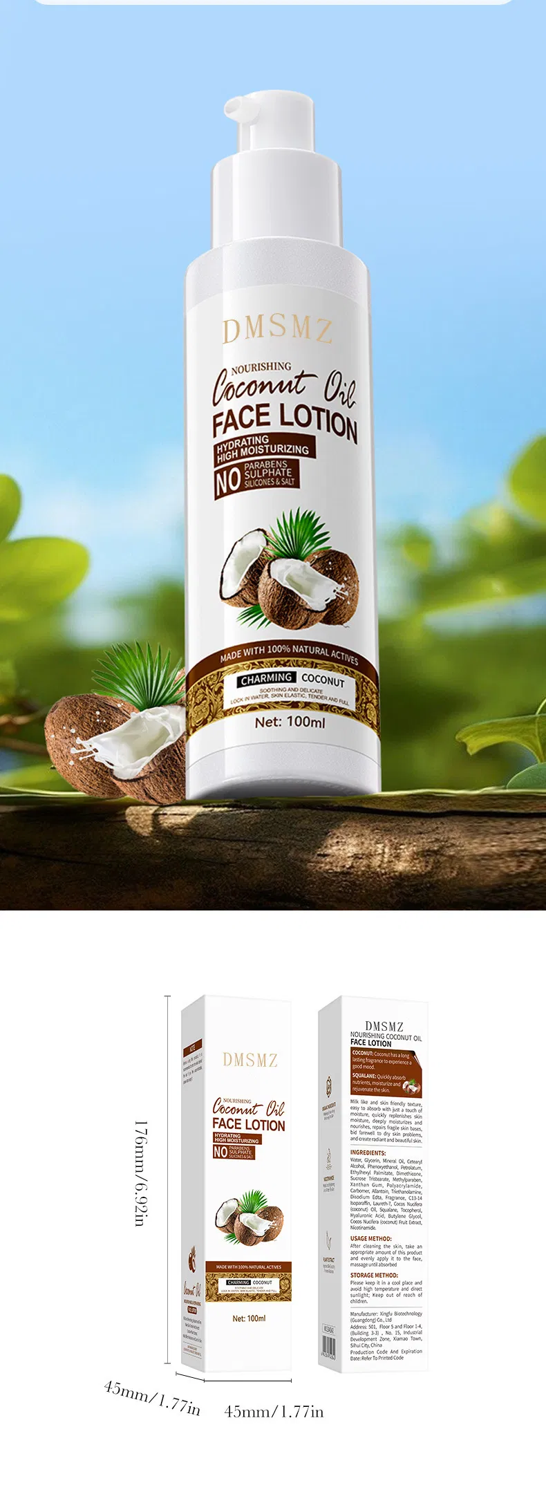 Coconut Oil Lotion 10