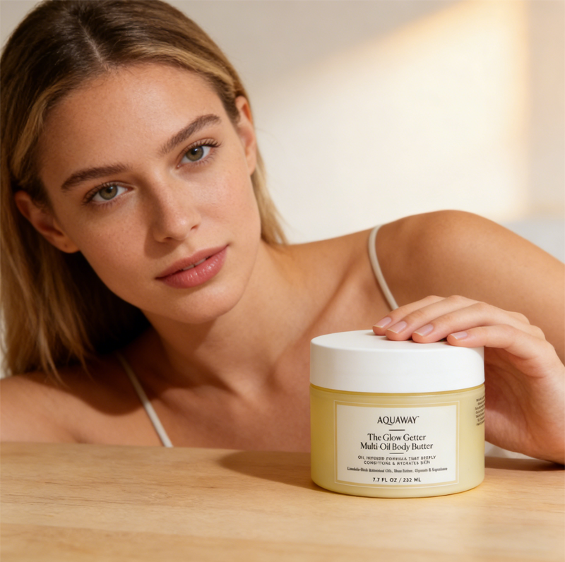 OEM Natural Organic Facial Body Lotion For All Skin Type Moisturizing Smoothing Firming Whipped Shea Butter Body Butter Cream