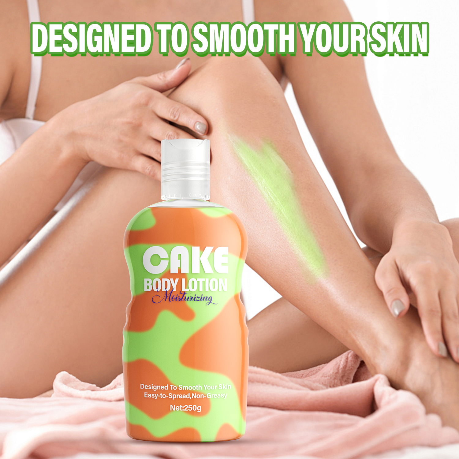 Cake Nourishing Moisturizer Brightening Body Lotion Wholesale Organic Skin Care Body Lotion
