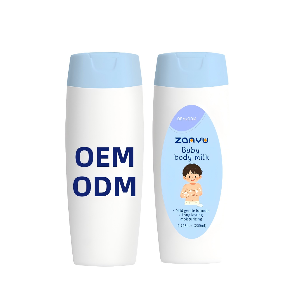 Private Label 200ml Best Daily Moisturizing Tear Free Body Body Milk For All Skin Types Custom Shea Butter Guangdong Skin Care