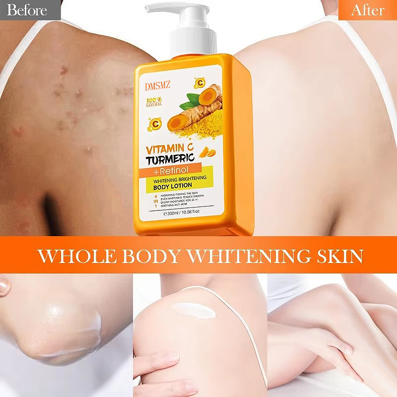 Lemon Turmeric Vitamin C Brightening Anti-Aging Body Lotion